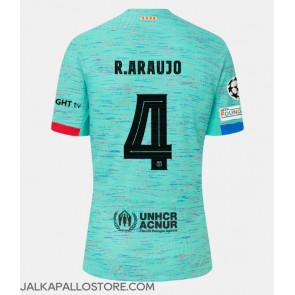 Barcelona Ronald Araujo #4 Kolmaspaita 2023-24 Lyhythihainen